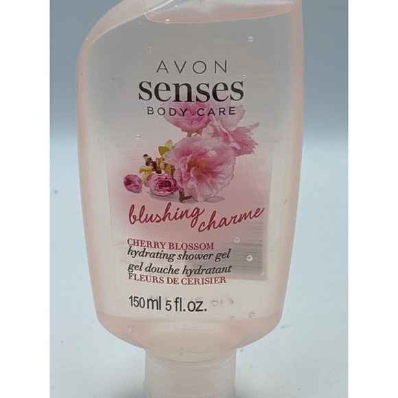 Avon Senses~Blushing Cherry Blossom Shower Gel~5 fl. oz~New~ - Picture 3 of 4